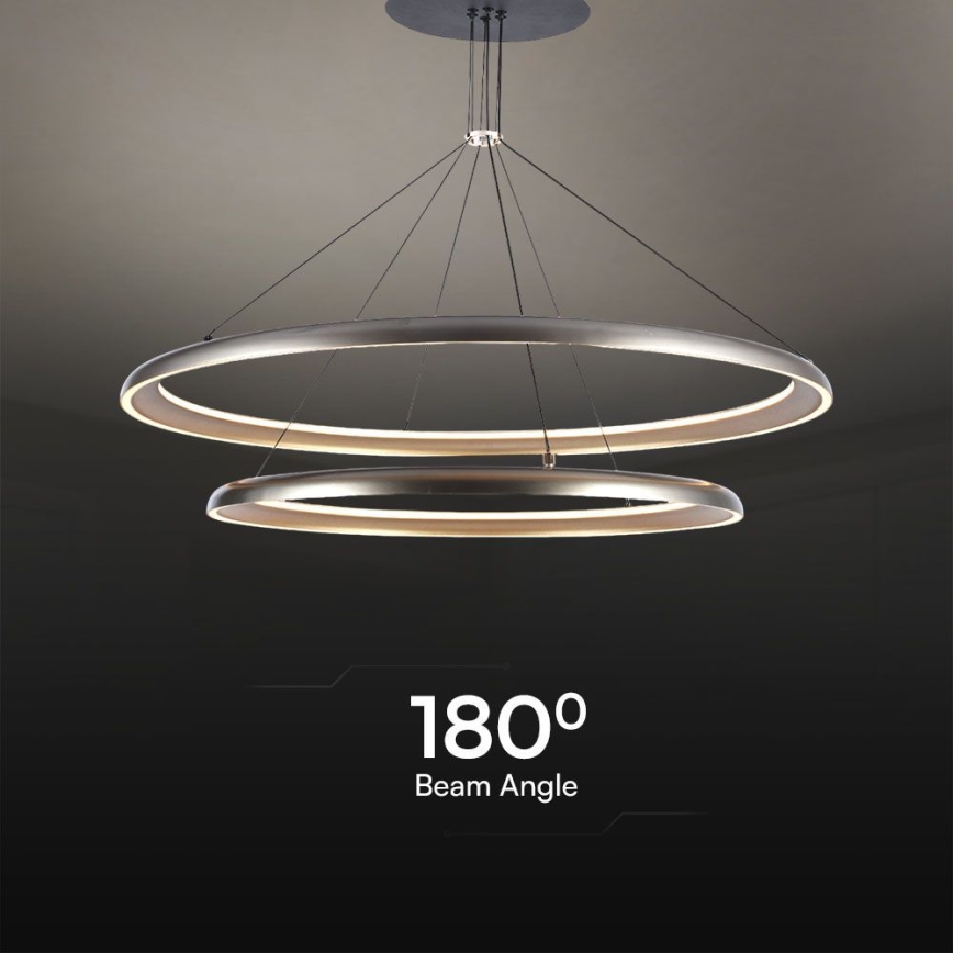 LED Chandelier on a string LED/65W/230V 3000K