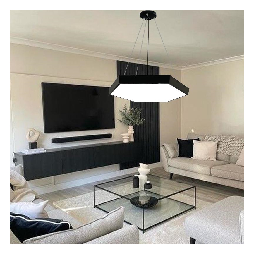 LED Chandelier on a string LED/70W/230V 4000K d. 80 cm