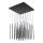 LED Chandelier on a string LED/72W/230V 3000K