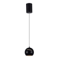 LED Chandelier on a string LED/8,5W/230V 3000K black