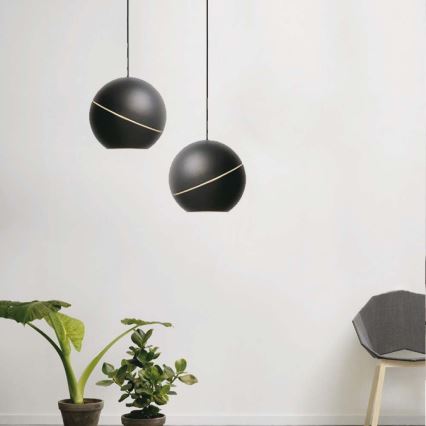 LED Chandelier on a string LED/8,5W/230V 3000K black
