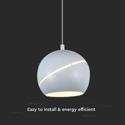 LED Chandelier on a string LED/8,5W/230V 3000K white