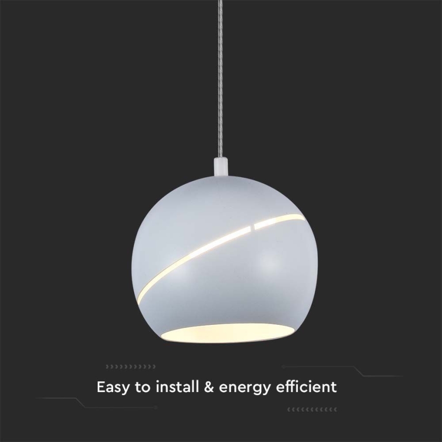 LED Chandelier on a string LED/8,5W/230V 3000K white