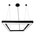 LED Chandelier on a string LED/80W/230V 4000K 120x120 cm black