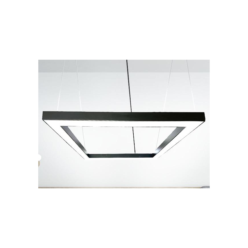 LED Chandelier on a string LED/80W/230V 4000K 120x120 cm black