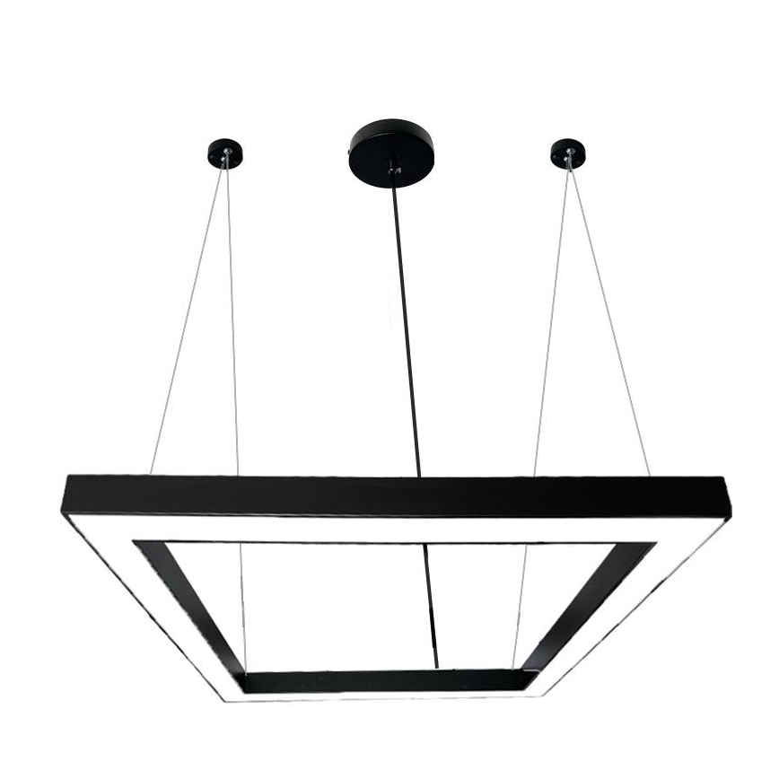 LED Chandelier on a string LED/80W/230V 4000K 120x120 cm black
