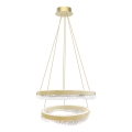 LED Chandelier on a string LED/85W/230V d. 60 cm gold