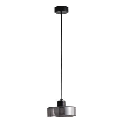 LED Chandelier on a string LED/8W/230V 3000K black/smoky pr. 20 cm