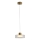 LED Chandelier on a string LED/8W/230V 3000K gold/clear pr. 20 cm
