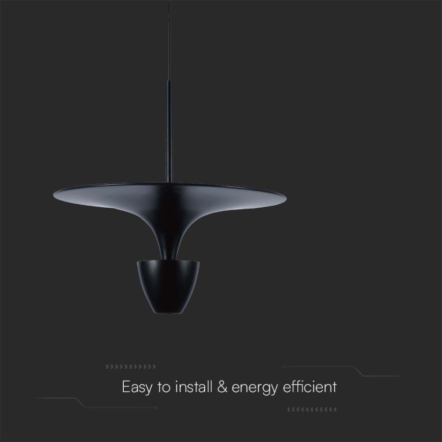 LED Chandelier on a string LED/9W/230V 3000K black