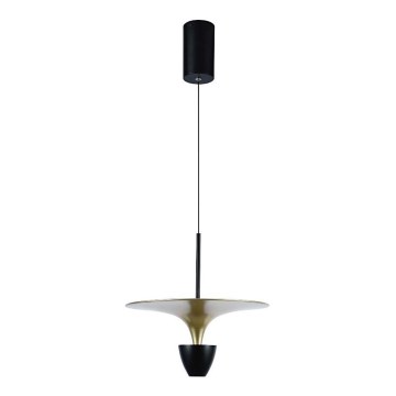 LED Chandelier on a string LED/9W/230V 4000K black/gold
