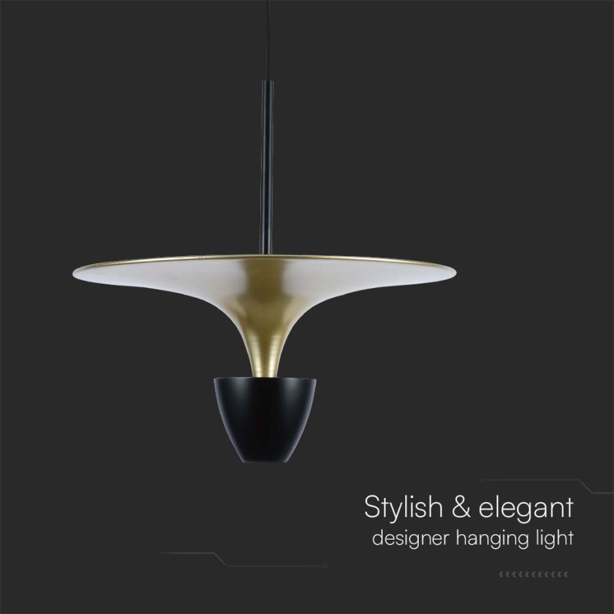 LED Chandelier on a string LED/9W/230V 4000K black/gold