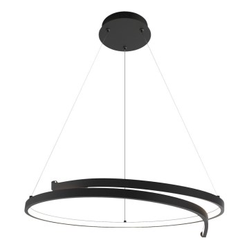 LED Chandelier on a string LORENZO LED/35W/230V black