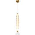 LED Chandelier on a string LUCCO LED/18W/230V d. 15 cm gold