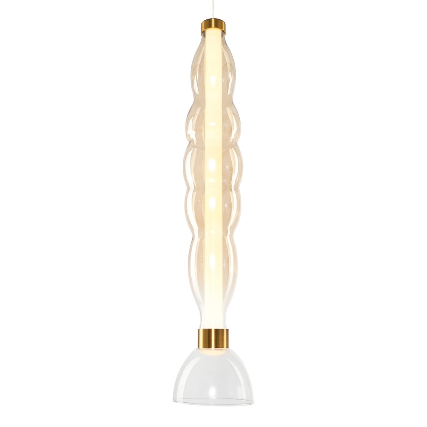 LED Chandelier on a string LUCCO LED/18W/230V d. 15 cm gold