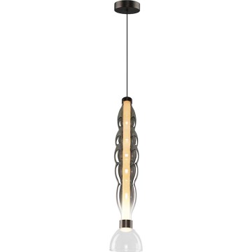 LED Chandelier on a string LUCCO LED/18W/230V d. 15 cm smoky