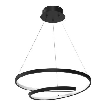 LED Chandelier on a string LUCERO LED/48W/230V black