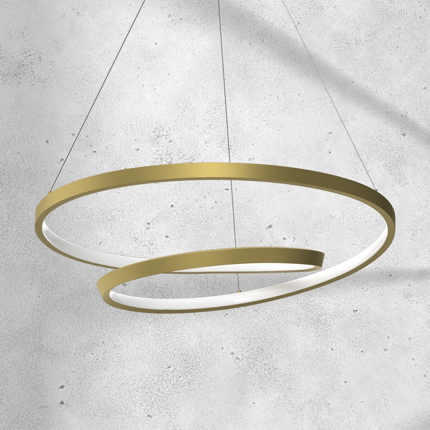 LED Chandelier on a string LUCERO LED/48W/230V gold