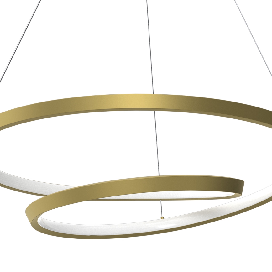 LED Chandelier on a string LUCERO LED/48W/230V gold