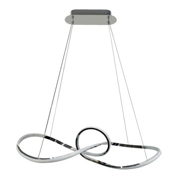 LED Chandelier on a string MARCO LED/42W/230V shiny chrome