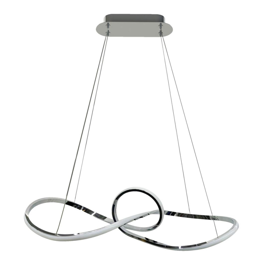 LED Chandelier on a string MARCO LED/42W/230V shiny chrome