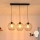 LED Chandelier on a string MERCURE 3xE27/15W/230V