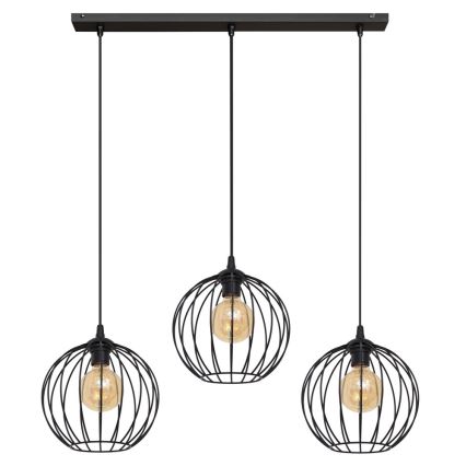LED Chandelier on a string MERCURE 3xE27/15W/230V