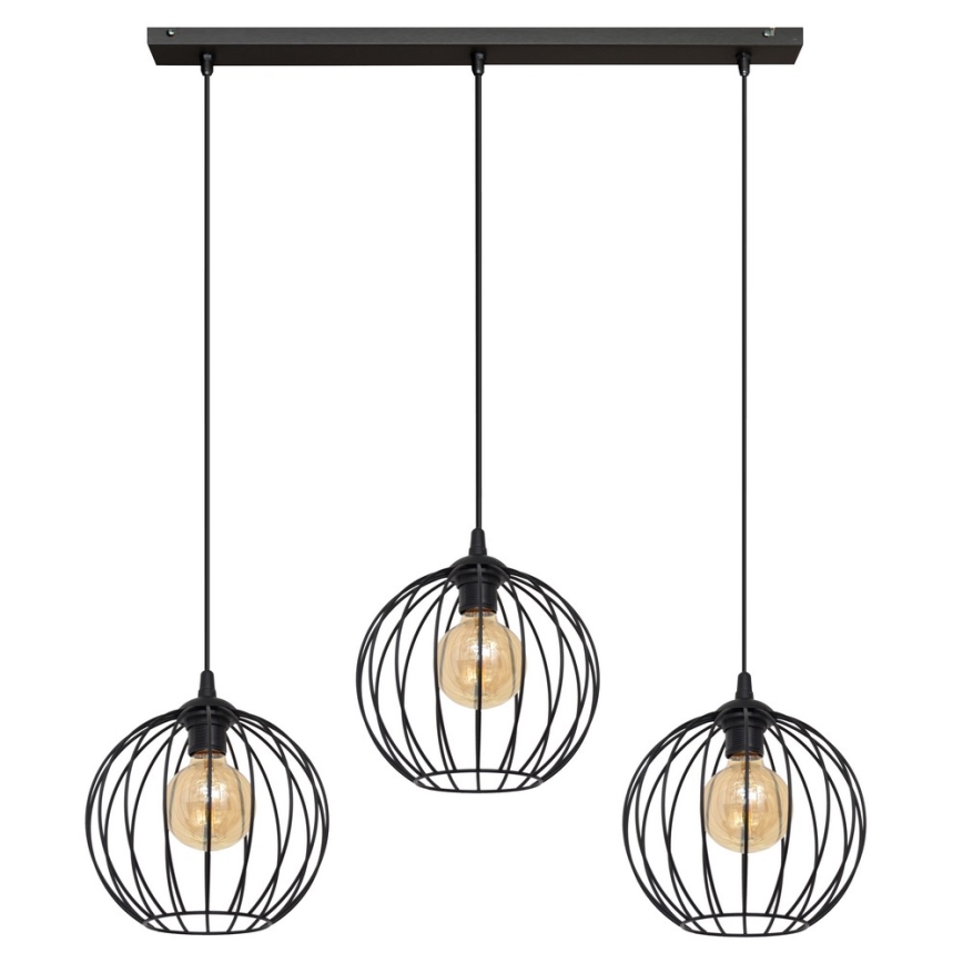 LED Chandelier on a string MERCURE 3xE27/15W/230V