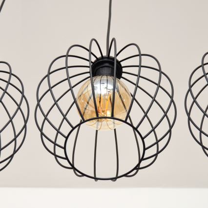 LED Chandelier on a string MERCURE 3xE27/15W/230V