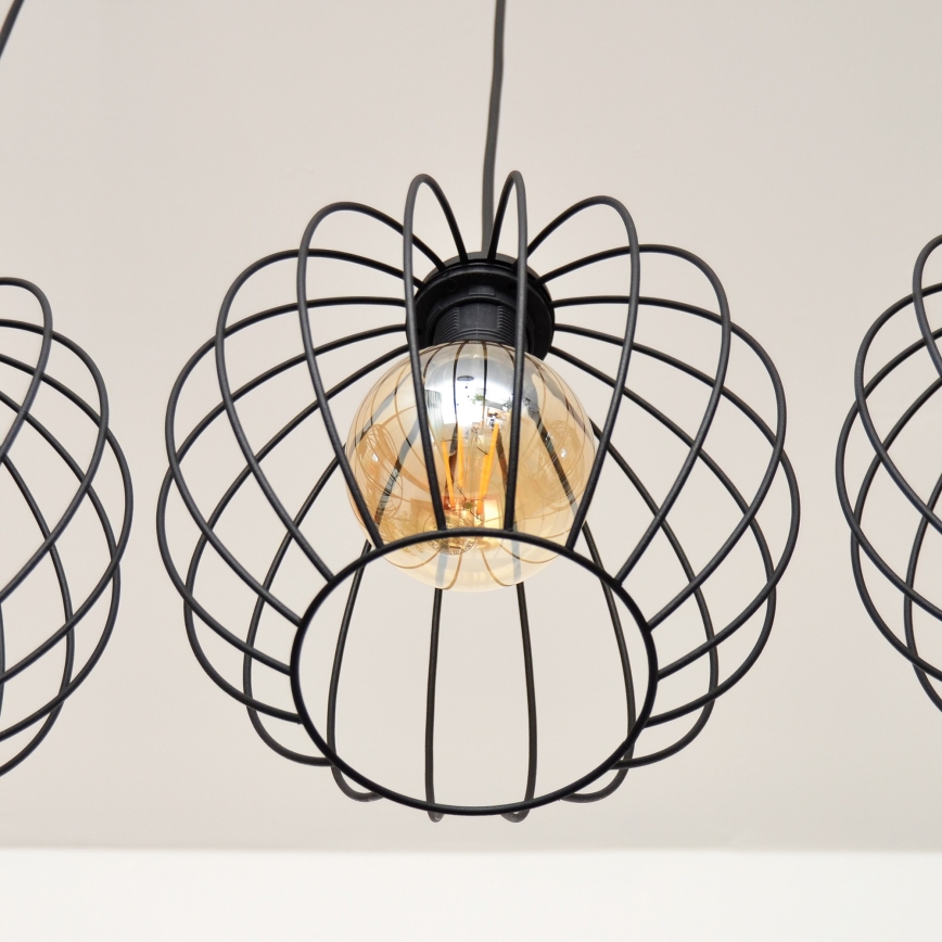 LED Chandelier on a string MERCURE 3xE27/15W/230V