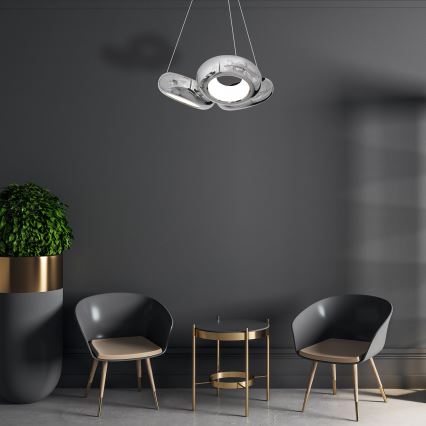 LED chandelier on a string MERCURIO 3xLED/12W/230V
