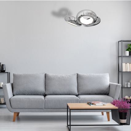 LED chandelier on a string MERCURIO 3xLED/12W/230V