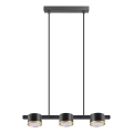 LED Chandelier on a string MIRELLA 3xGX53/6W/230V black