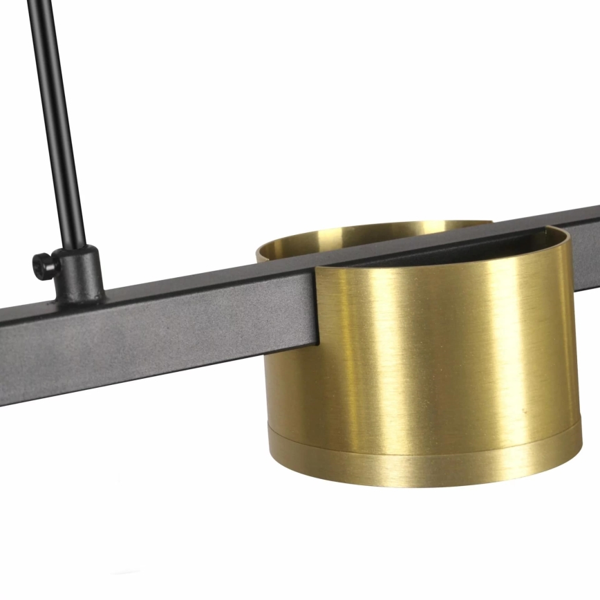 LED Chandelier on a string MIRELLA 3xGX53/6W/230V gold/black