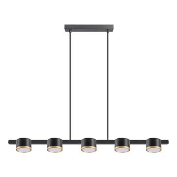 LED Chandelier on a string MIRELLA 5xGX53/6W/230V black