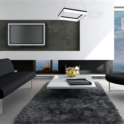 LED Chandelier on a string NERO 1xLED/32W/230V
