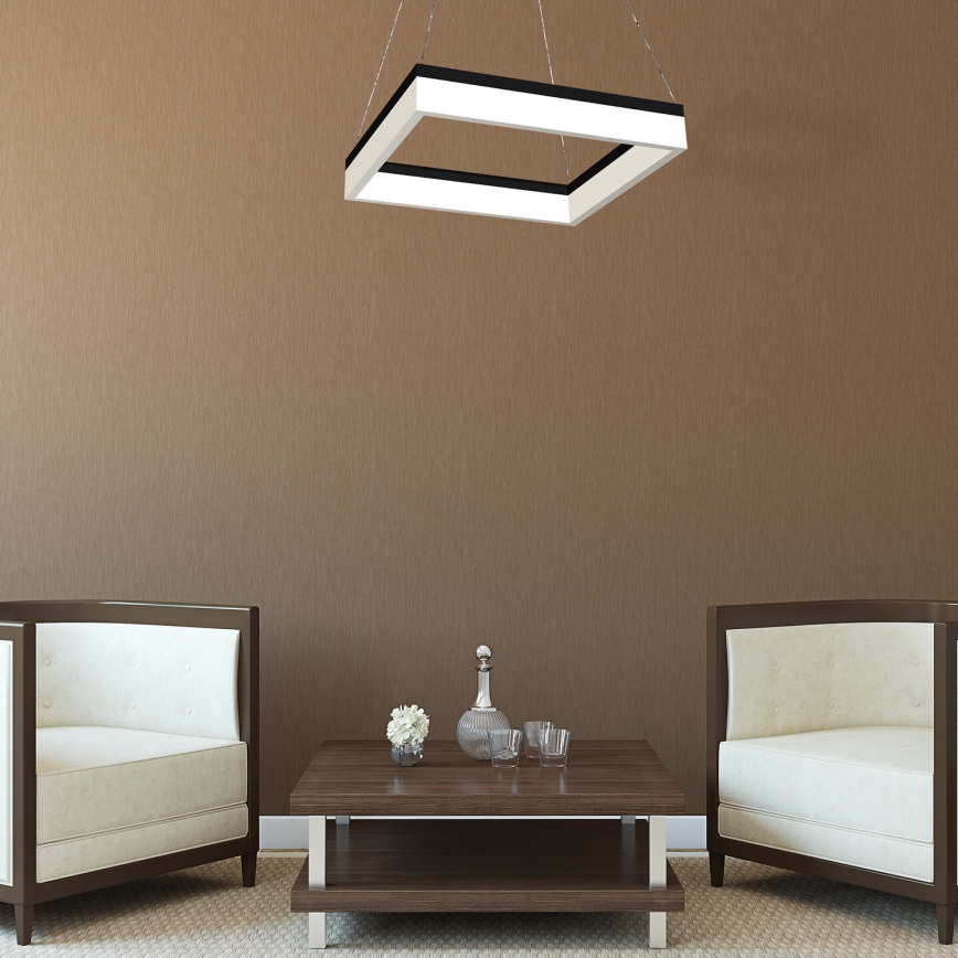 LED Chandelier on a string NERO 1xLED/32W/230V