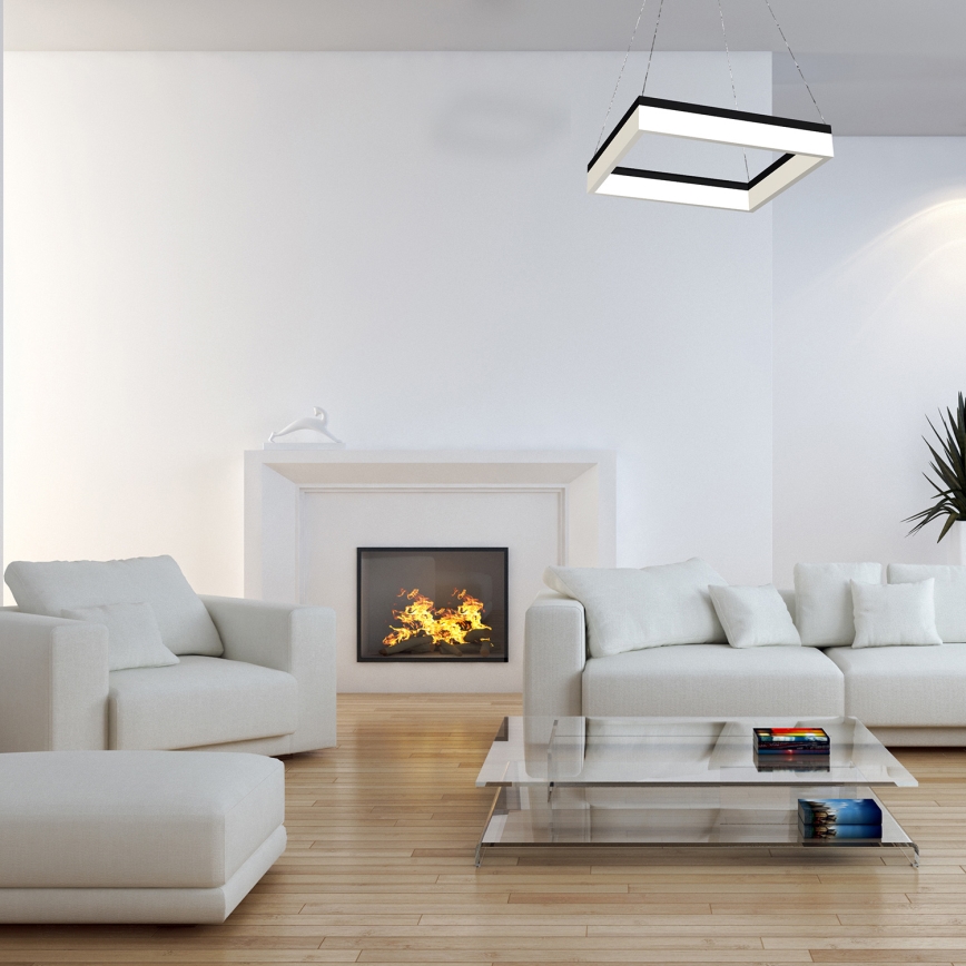 LED Chandelier on a string NERO 1xLED/32W/230V