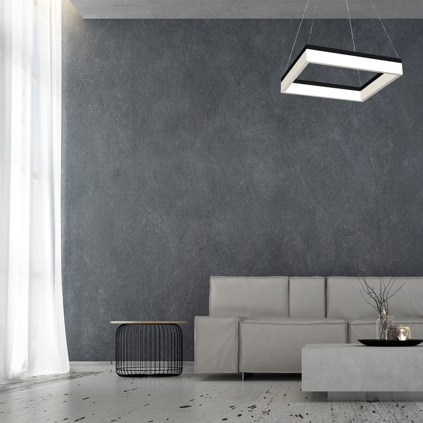 LED Chandelier on a string NERO 1xLED/32W/230V