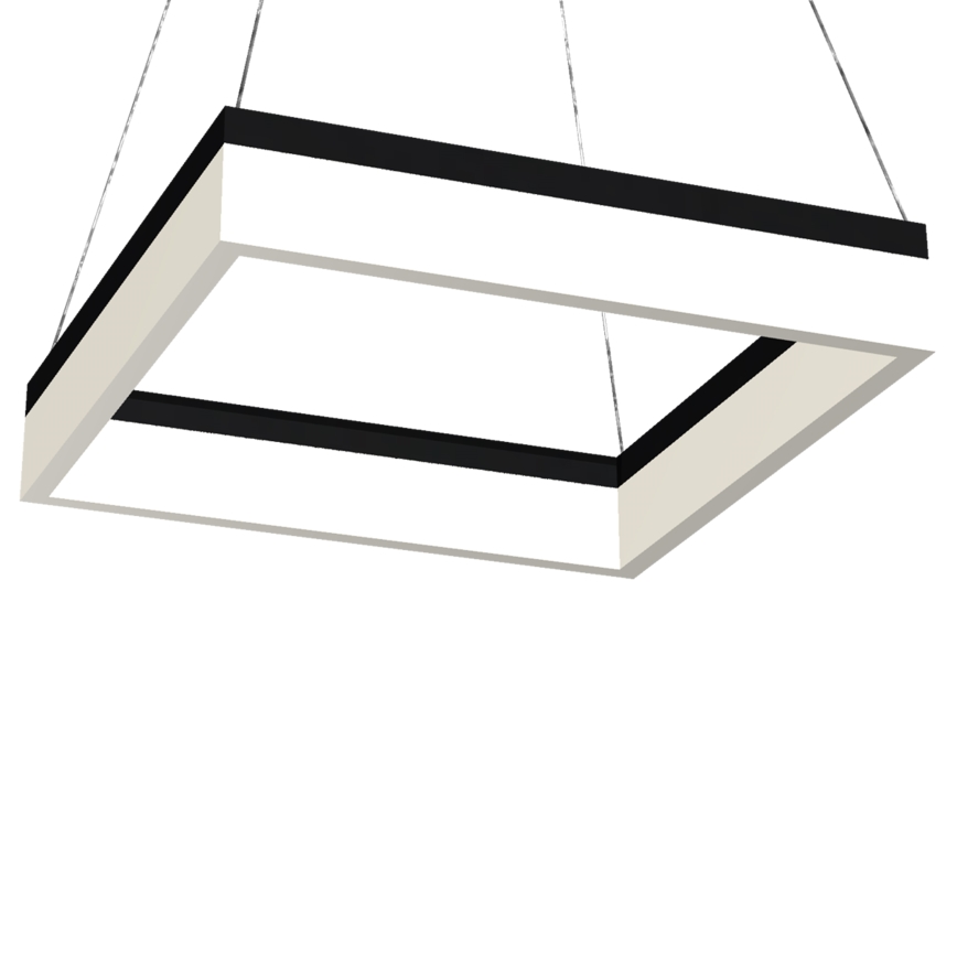 LED Chandelier on a string NERO 1xLED/32W/230V