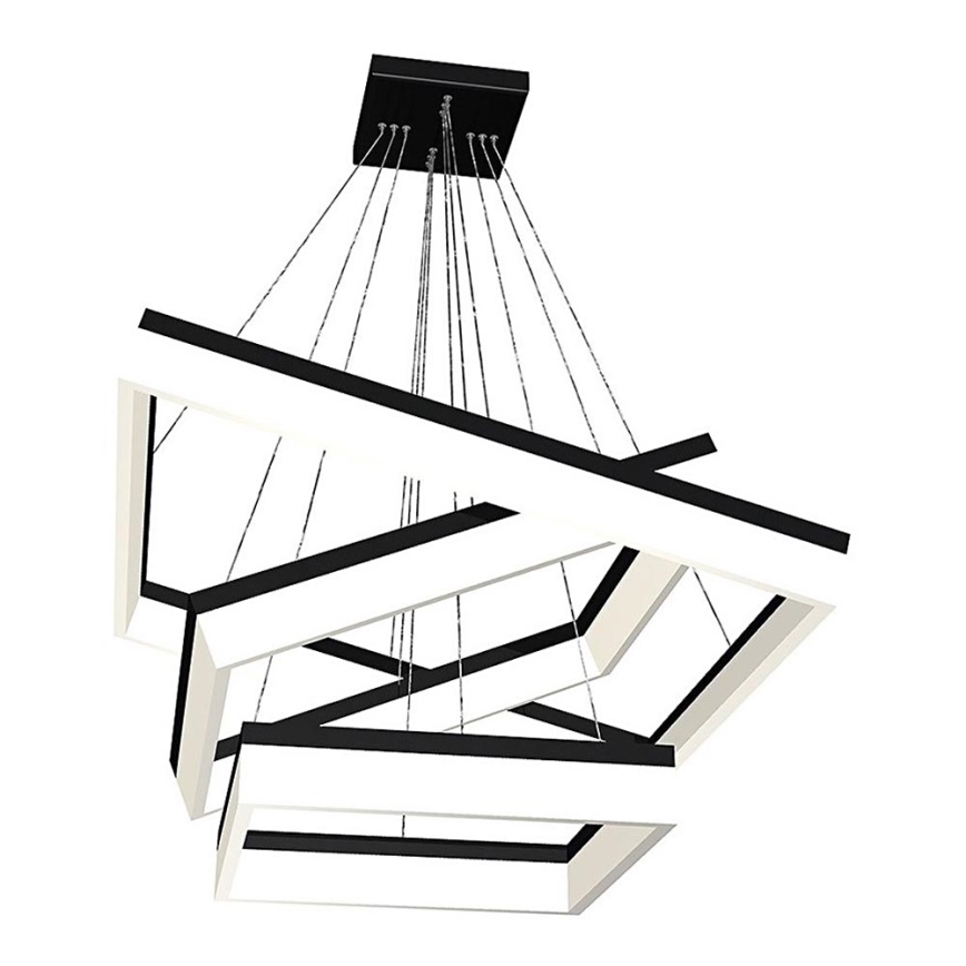 LED Chandelier on a string NERO 3xLED/140W/230V