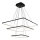 LED Chandelier on a string NIX LED/117W/230V black