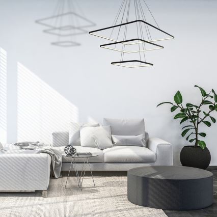 LED Chandelier on a string NIX LED/117W/230V black