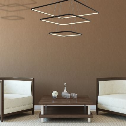 LED Chandelier on a string NIX LED/117W/230V black