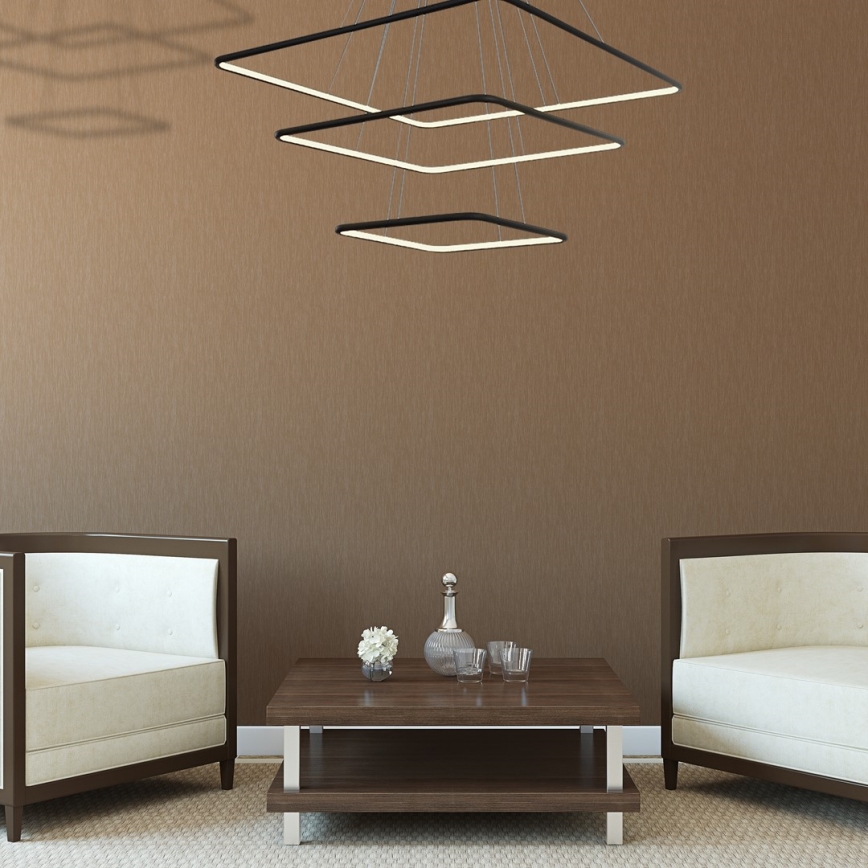 LED Chandelier on a string NIX LED/117W/230V black