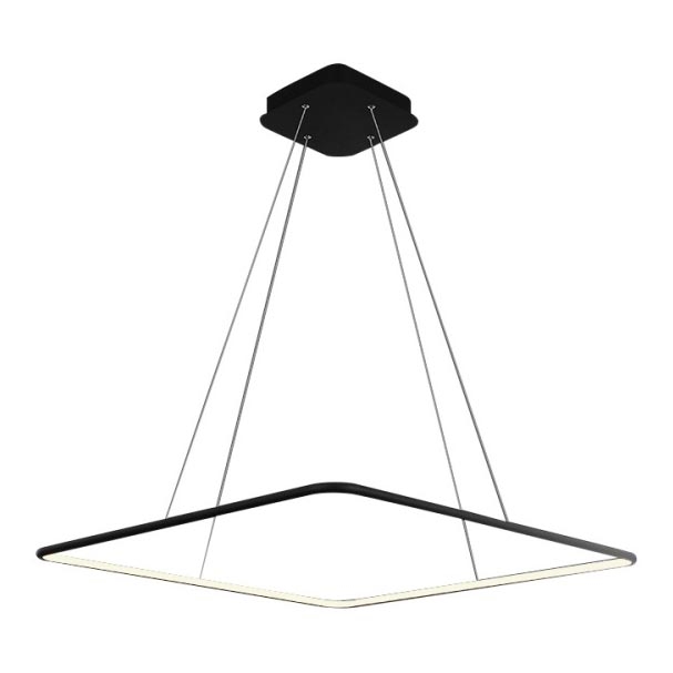 LED chandelier on a string NIX LED/25W/230V black