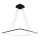 LED chandelier on a string NIX LED/25W/230V black