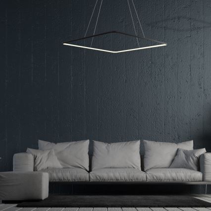 LED chandelier on a string NIX LED/25W/230V black