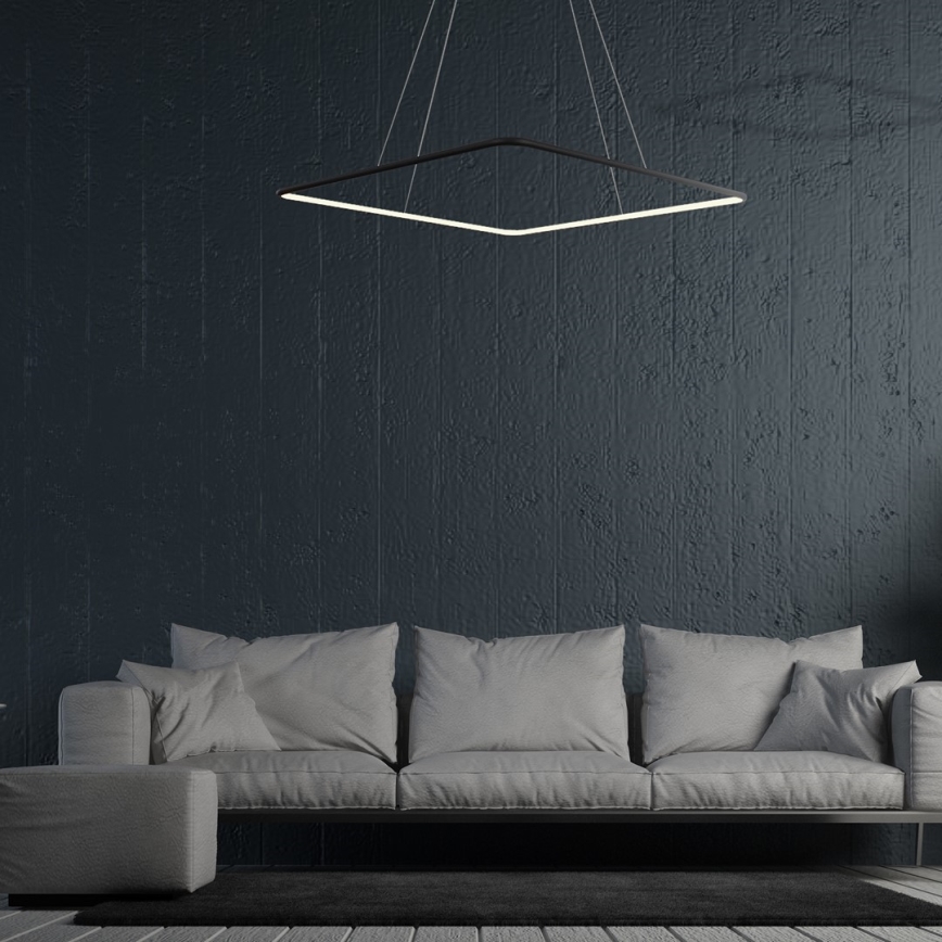 LED chandelier on a string NIX LED/25W/230V black