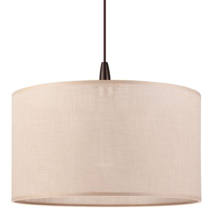 LED Chandelier on a string NOEL 1xE27/60W/230V beige